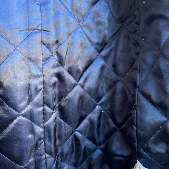 J. Crew Italian Wool Blend Brown Full Zip High Neck Pea Coat Jacket Size 2 - Picture 9 of 11